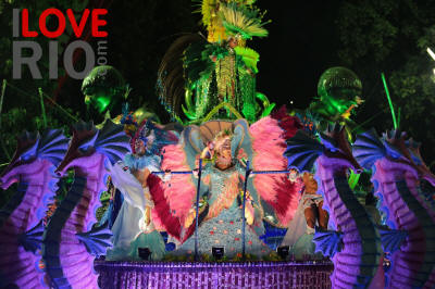 rio de janeiro brazilian carnival parades, queens and floats