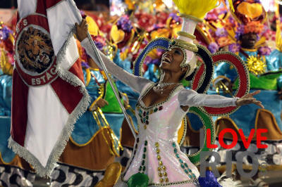 rio de janeiro brazilian carnival parades, queens and floats