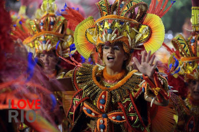 rio de janeiro brazilian carnival parades, queens and floats