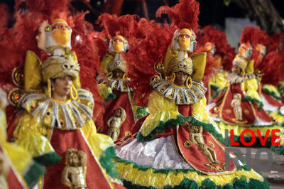 rio de janeiro brazilian carnival parades, queens and floats