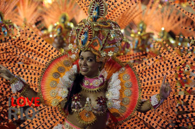 rio de janeiro brazilian carnival parades, queens and floats