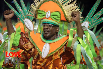 rio de janeiro brazilian carnival parades, queens and floats