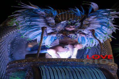 rio de janeiro brazilian carnival parades, queens and floats