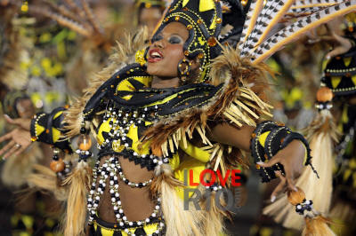 rio de janeiro brazilian carnival parades, queens and floats